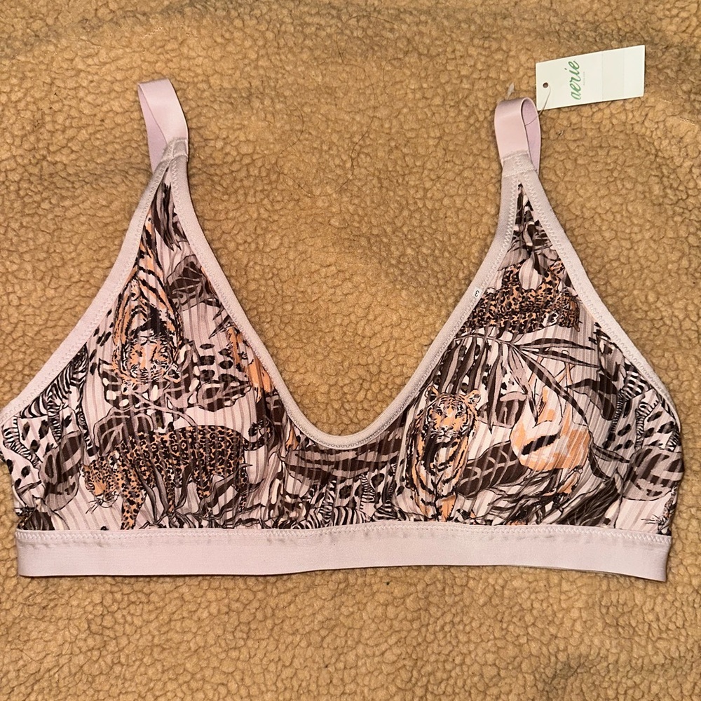 Aerie Animal Print Bralette